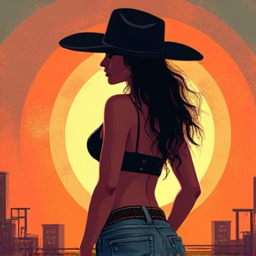 Cowgirl booty