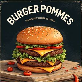 Burger Pommes