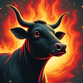 COWS ON FIRE ( SO ON FIRE)