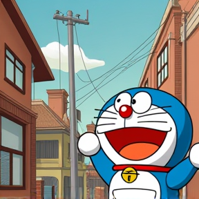 Doraemon's Town Parade