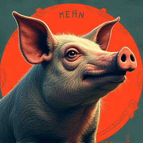 MEAN OLD PIG