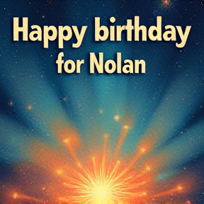 Feliz Cumpleaños Nolan