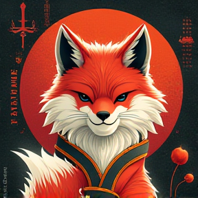 Kitsune Fox Wolf