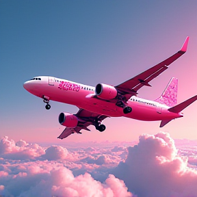 Pink Airplane