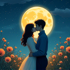 Kissing in the Moonlight