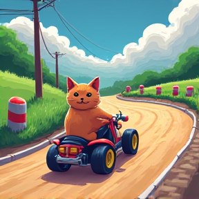 Meow Kart Raceway