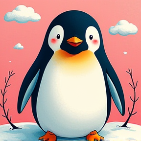 Eri liebt Pinguine