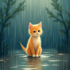 Raindrop Kitty