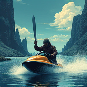 Viking in my Jet Ski