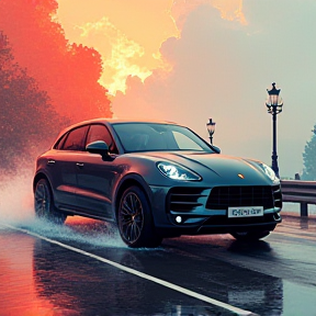 Славян и его Porsche Macan