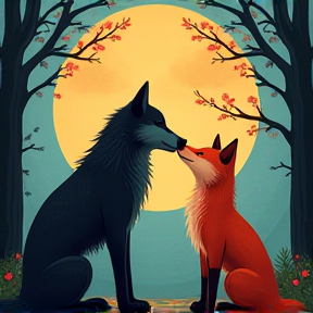 Wolves and Foxes in Love