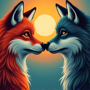 Wolves and Foxes in Love