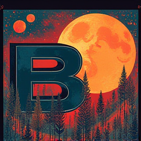 B