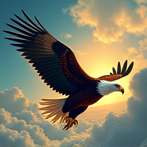 Eagle Soars High