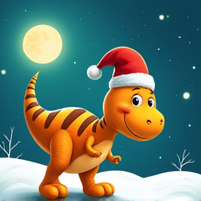 Bee the Christmas Dinosaur