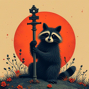 Raccoon Prayer