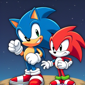 Sonic and friends