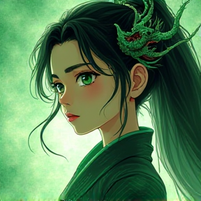 大きな翡翠の竜 (Great Jade Dragon)