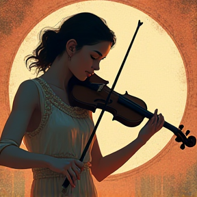 A violin solo for a memory