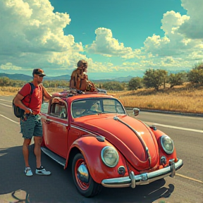 Three Stoners Out for a Ride