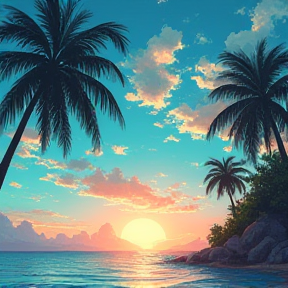 Sunset Paradise