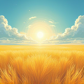 Sunlit Prairie