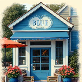 Blue Cafe Delight