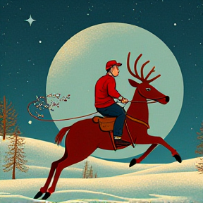 Riding Rudolph 