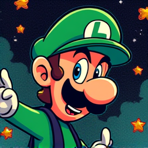 Luigi's Victory Dance