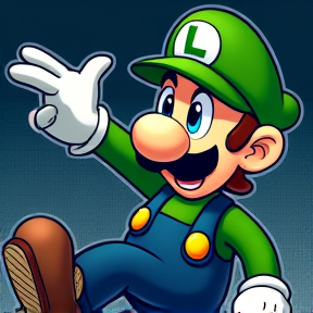 Luigi's Victory Dance