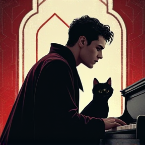 The Villain and His Cat