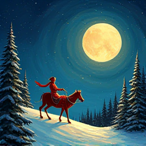 The magic night of Christmas 