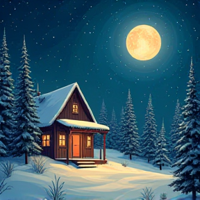 The magic night of Christmas 