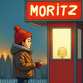 Moritz im Kiosk