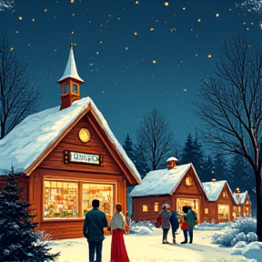 Le Premier Marché de Noël