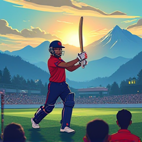 Cricket Craze in Nepal