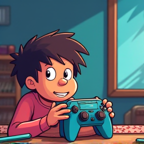 Daniel's Cartoon Game Blues