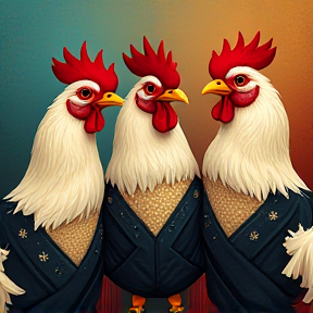 Disco Chickens