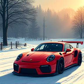 Christmas Porsche