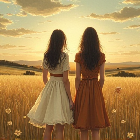 SISTERS IN THE COUNTRY