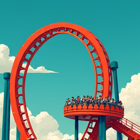 Heartbeats on a Roller Coaster