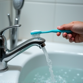 Dans la Salle de Bain