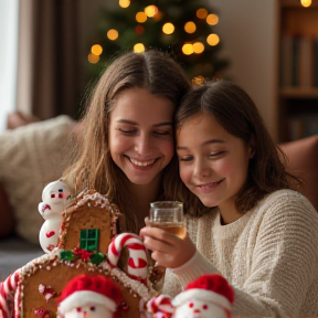 Nos detalhes do natal