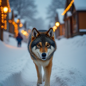 Maverick and Mavina's Christmas Stroll