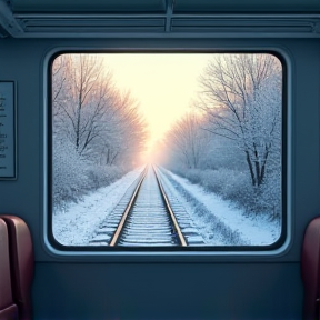 Winter Train Ride