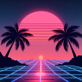 Neon Dreamscapes