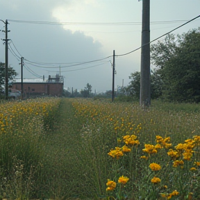 Wildflowers in Ash