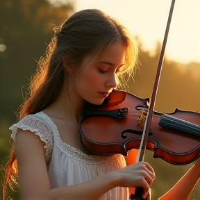 Lovely village girl