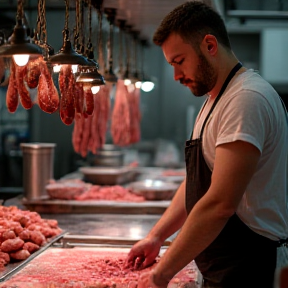 Christmas in Pooles Butchers