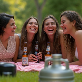 Bier trinken bis zum umfallen